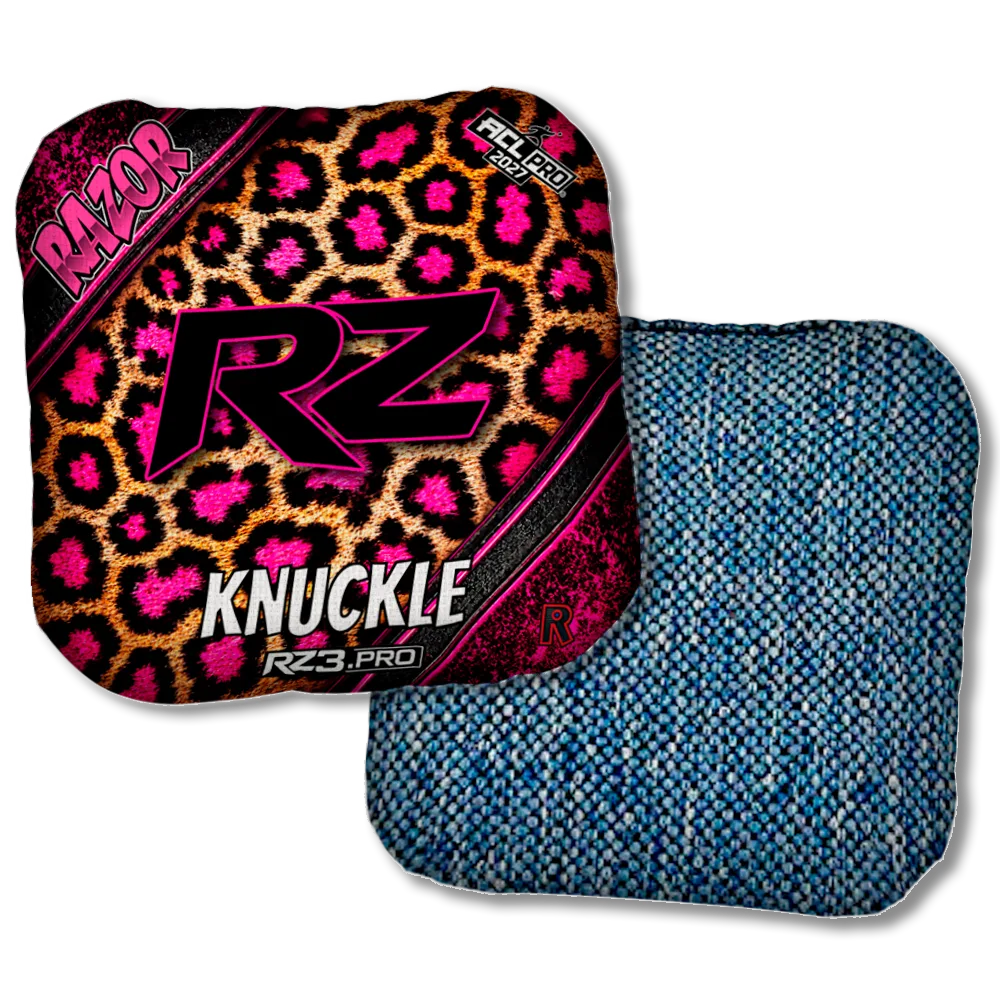 Knuckle PRO Cheetah RZ Blue Back Product View