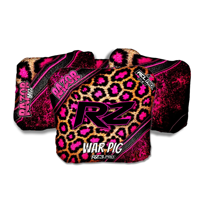 War Pig PRO Cheetah RZ Cornhole Bags