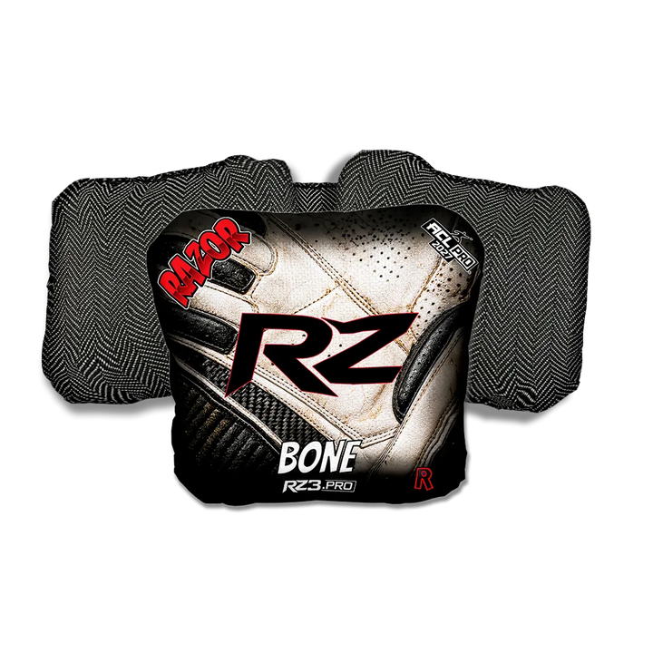 Bone PRO Clutch RZ Black Back Cornhole Bags