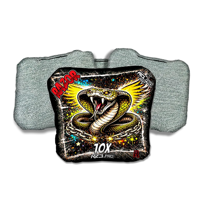 10 X PRO Cobra RT Light Back Cornhole Bags