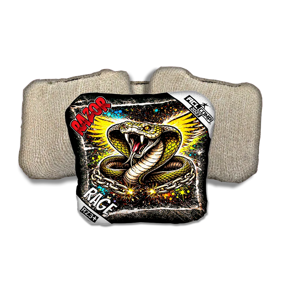 Rage COMP Cobra RT Tan Back Cornhole Bags