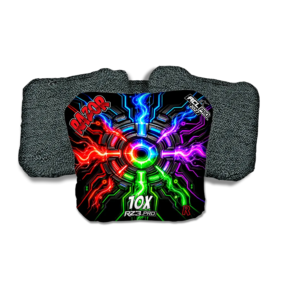 10 X PRO Connected DKGray Back Cornhole Bags
