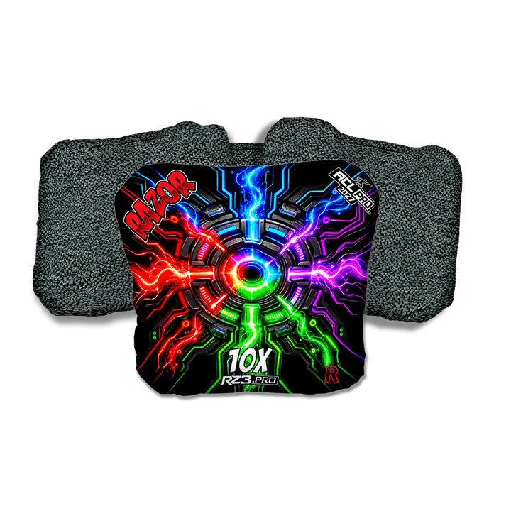10 X PRO Connected DKGray Back Cornhole Bags