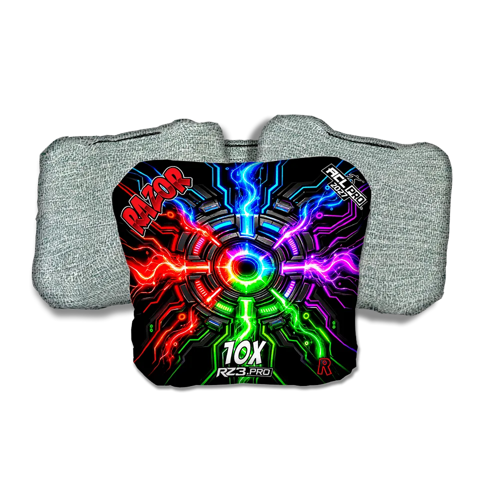 10 X PRO Connected Light Back Cornhole Bags