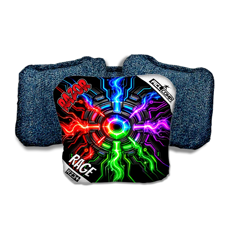 Rage COMP Connected Blue Back Cornhole Bags