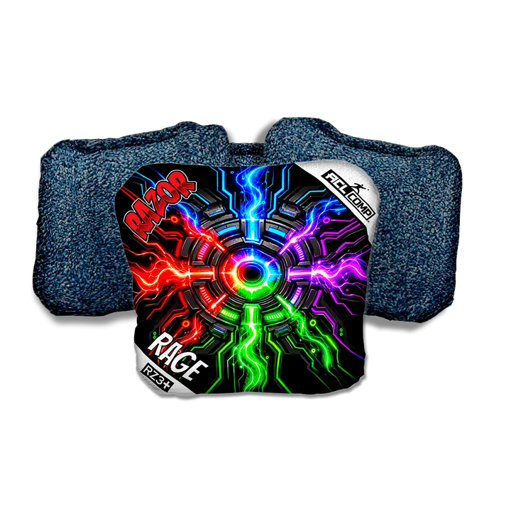 Rage COMP Connected Blue Back Cornhole Bags
