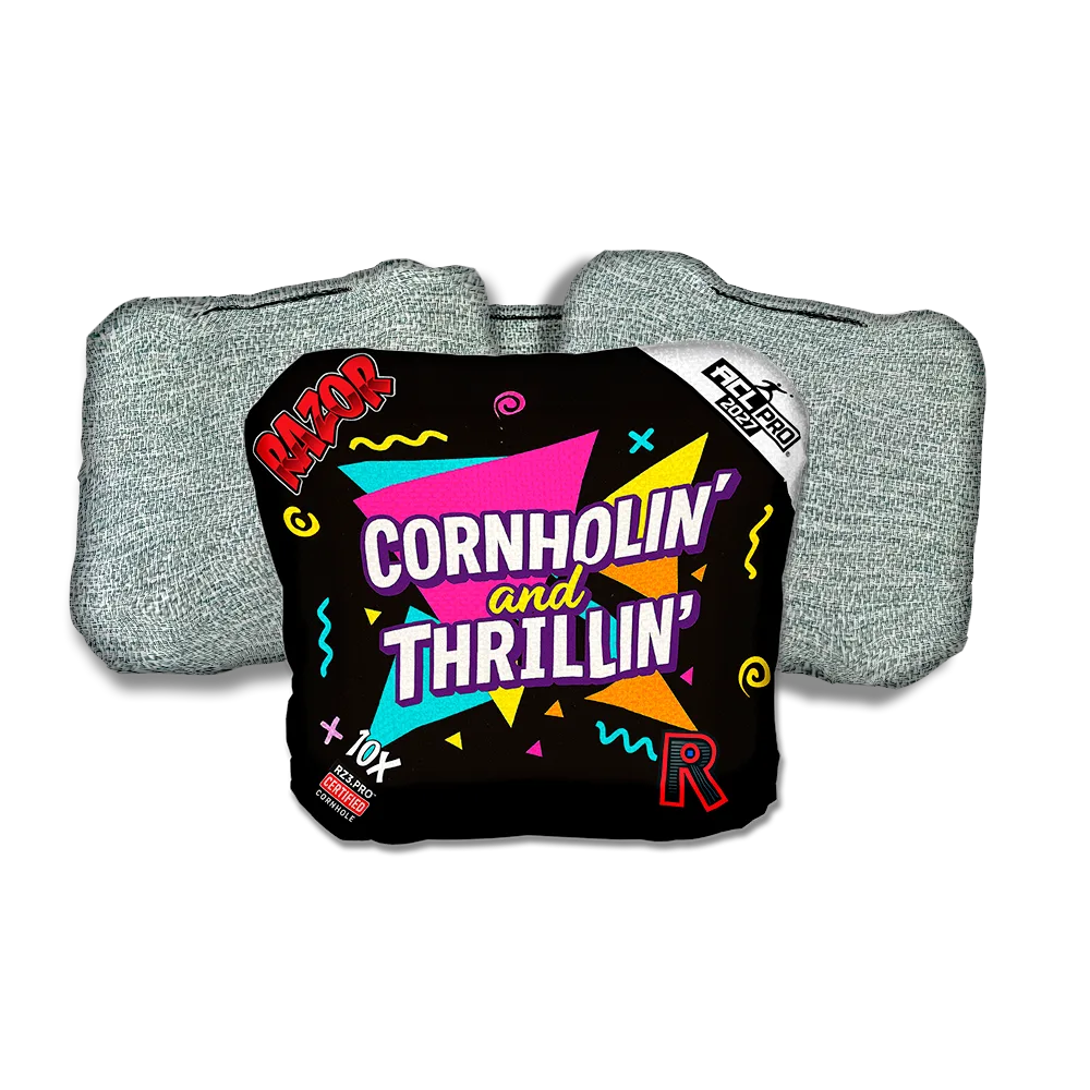 10 X PRO Cornholin Light Back Cornhole Bags