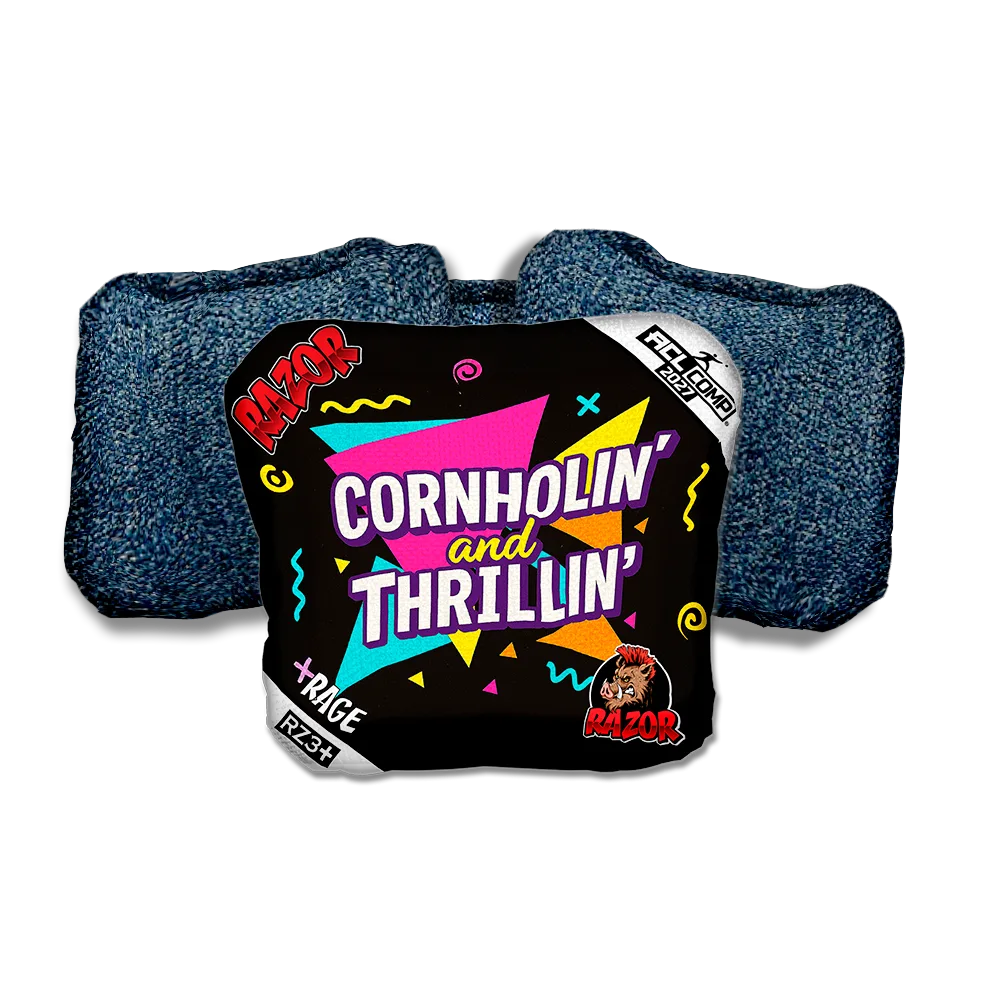 Rage COMP Cornholin Blue Back Cornhole Bags