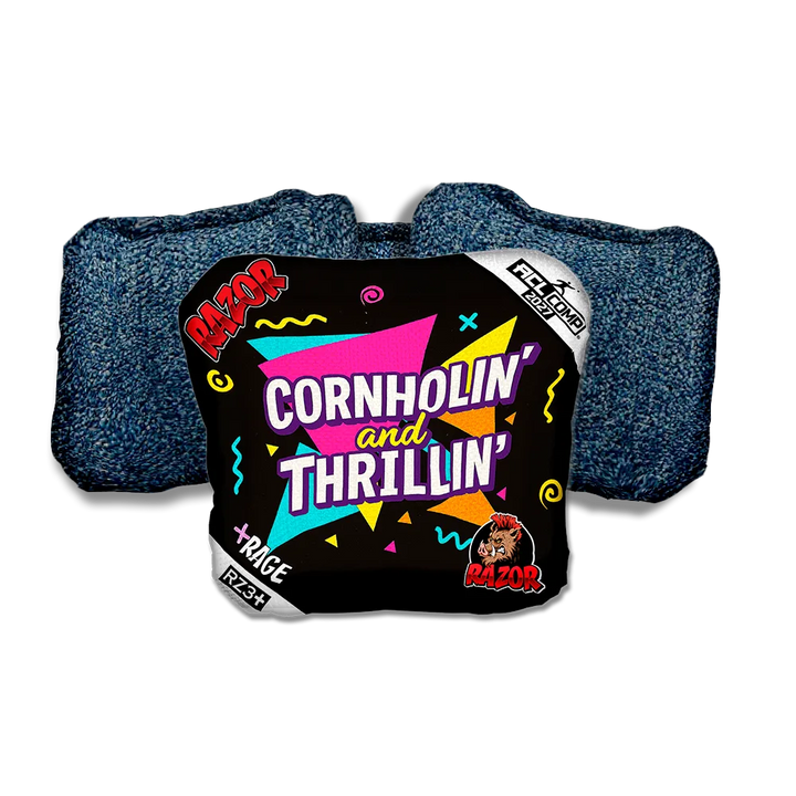 Rage COMP Cornholin Blue Back Cornhole Bags