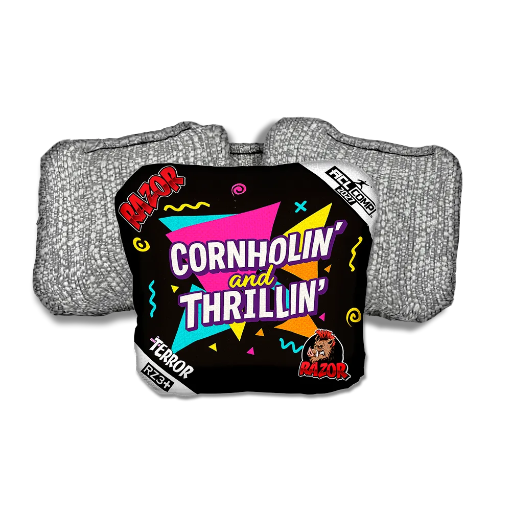 Terror COMP Cornholin Silver Back Cornhole Bags