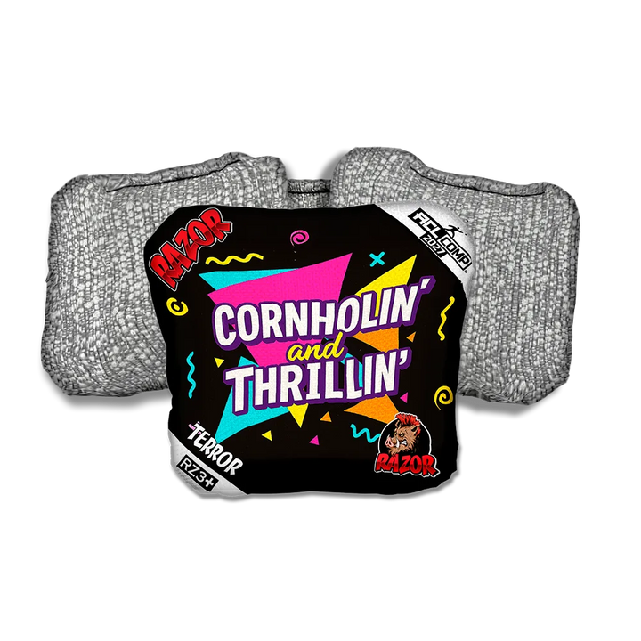 Terror COMP Cornholin Silver Back Cornhole Bags