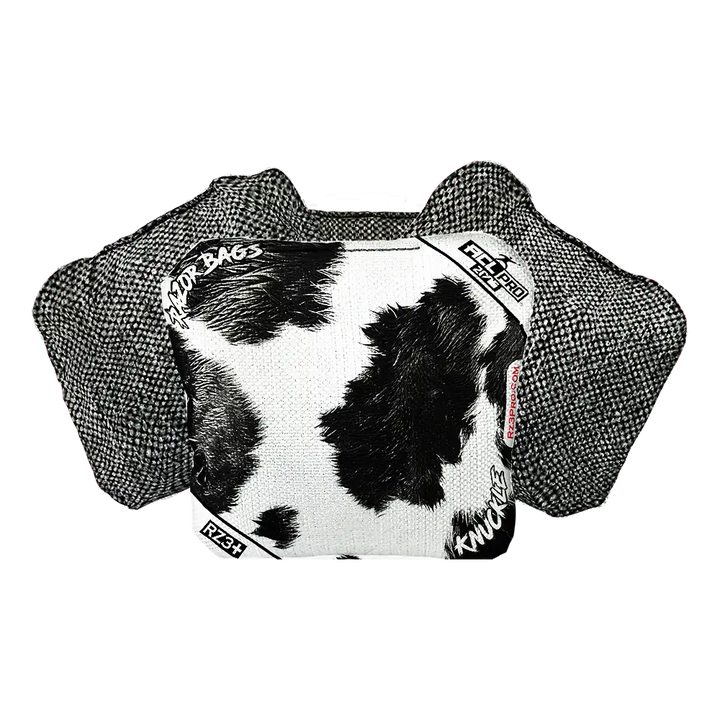 Knuckle | Cow Print | ACL PRO Razor Cornhole Bags