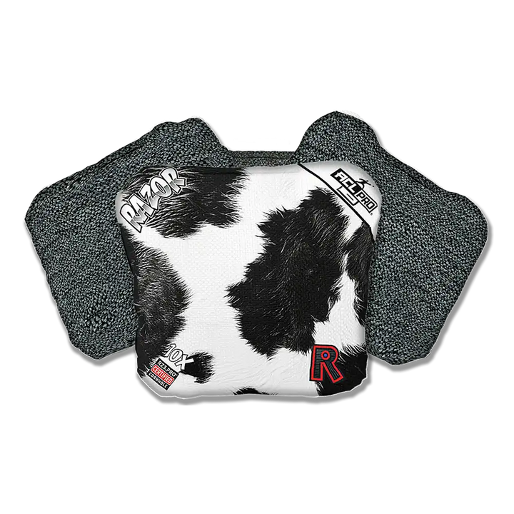 10X | Cow Print | ACL PRO Razor Cornhole Bags
