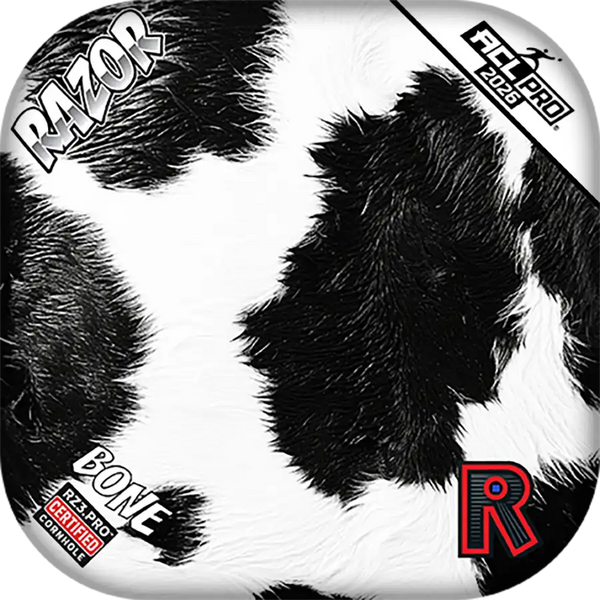 Bone PRO | Cow Print | ACL PRO Razor Cornhole Bags