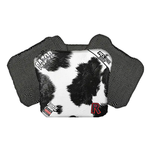 Bone | Cow Print | ACL PRO Razor Cornhole Bags