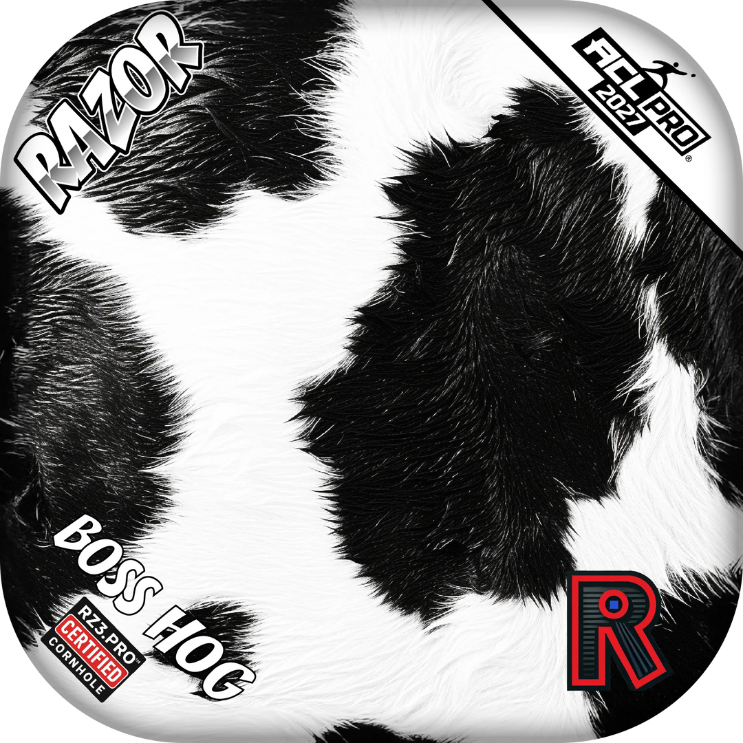 Boss Hog PRO Cow Print Cornhole Bags