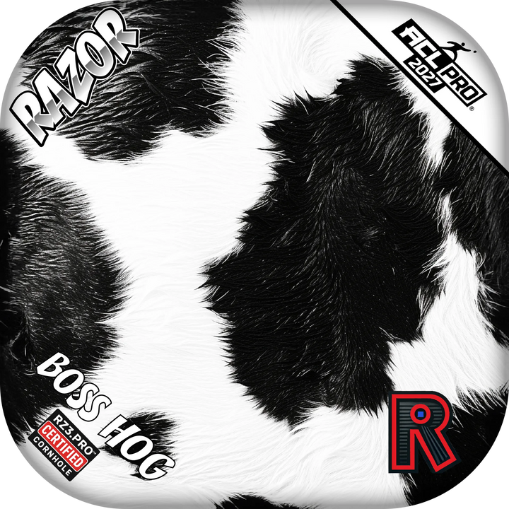 Boss Hog PRO Cow Print Cornhole Bags