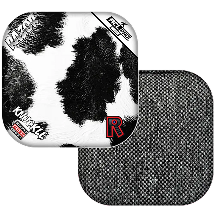 Knuckle | Cow Print | ACL PRO Razor Cornhole Bags