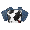 Cow Print / Blue