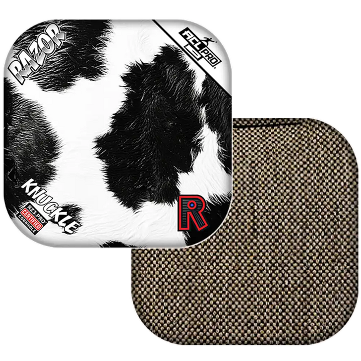 Knuckle | Cow Print | ACL PRO Razor Cornhole Bags