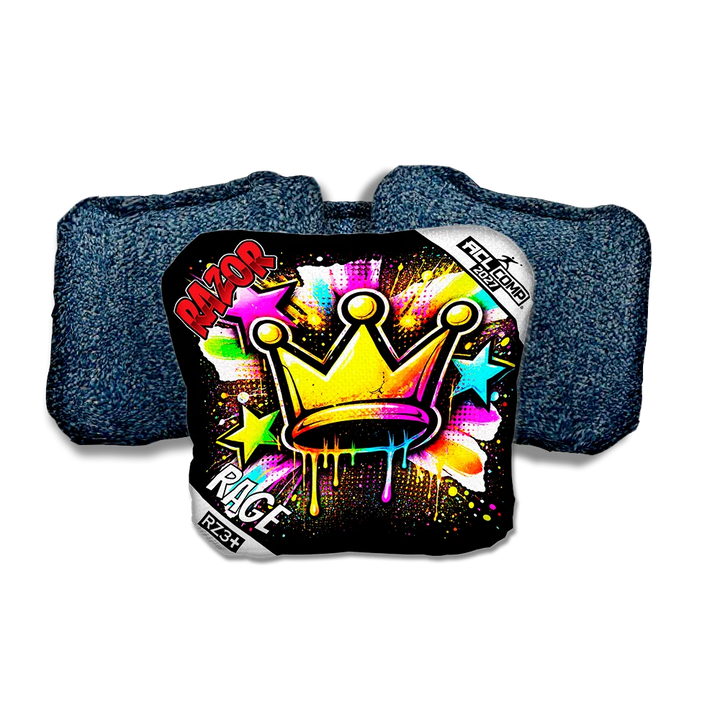 Rage COMP Crown SP Blue Back Cornhole Bags