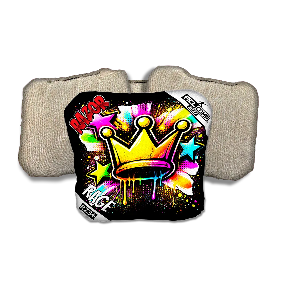 Rage COMP Crown SP Tan Back Cornhole Bags