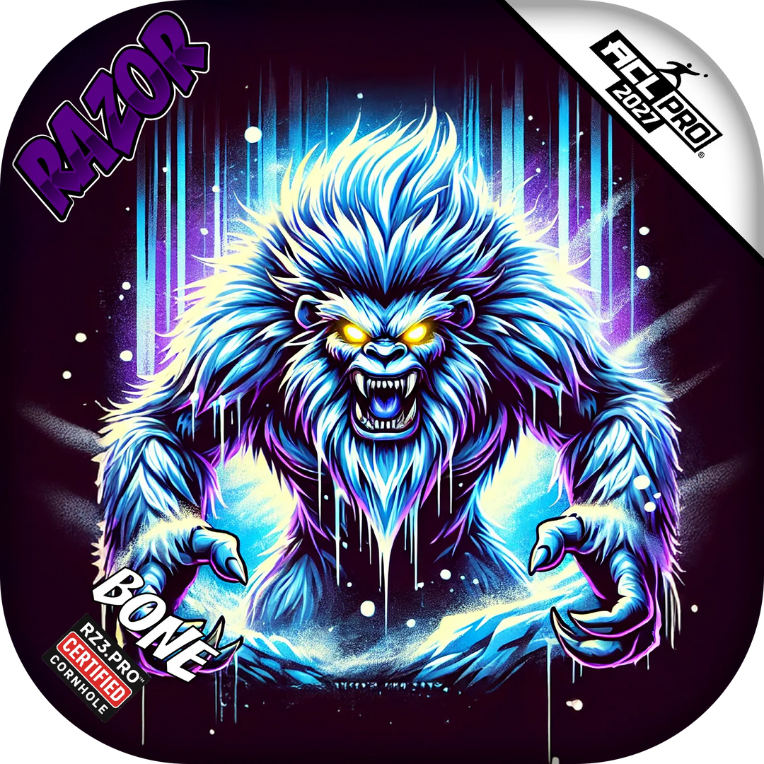 Bone PRO Cryo Rage Purple Series Cornhole Bags
