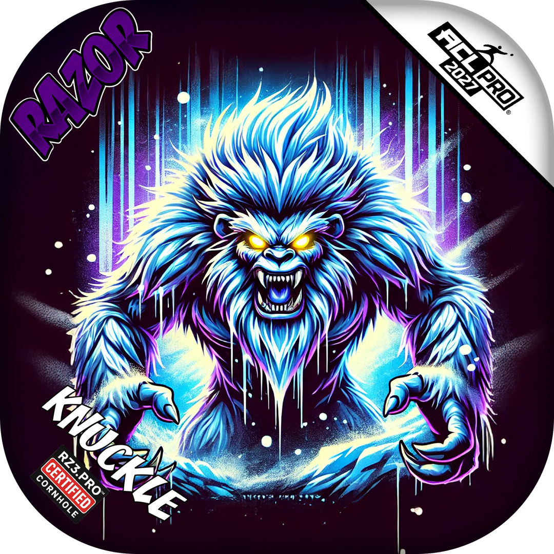Knuckle PRO Cryo Rage Purple Series Cornhole Bags