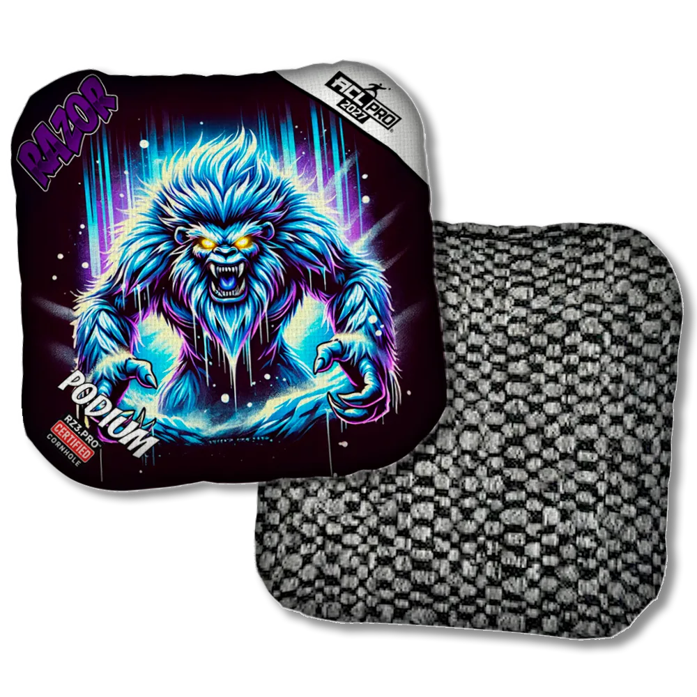 Podium PRO Cryo Rage Purple Series Black Back Product View