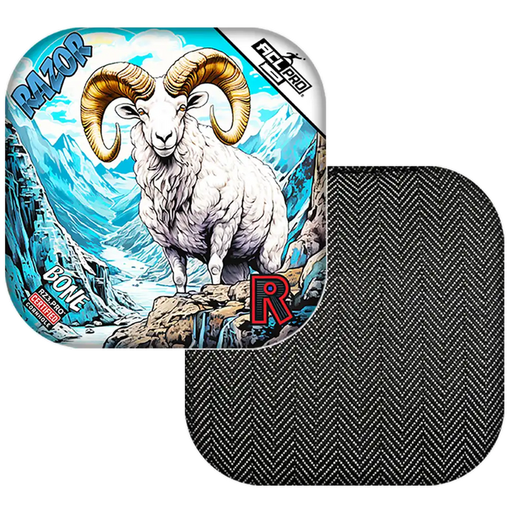 Bone | Alaskan Dall Sheep | ACL PRO Razor Cornhole Bags
