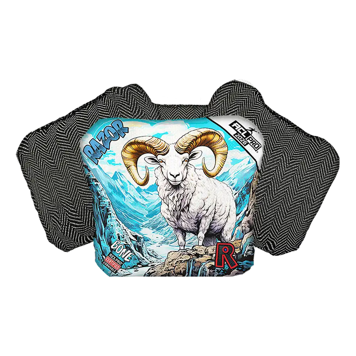 Bone | Alaskan Dall Sheep | ACL PRO Razor Cornhole Bags