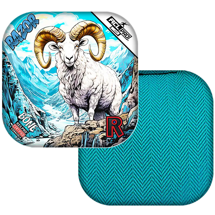 Bone | Alaskan Dall Sheep | ACL PRO Razor Cornhole Bags