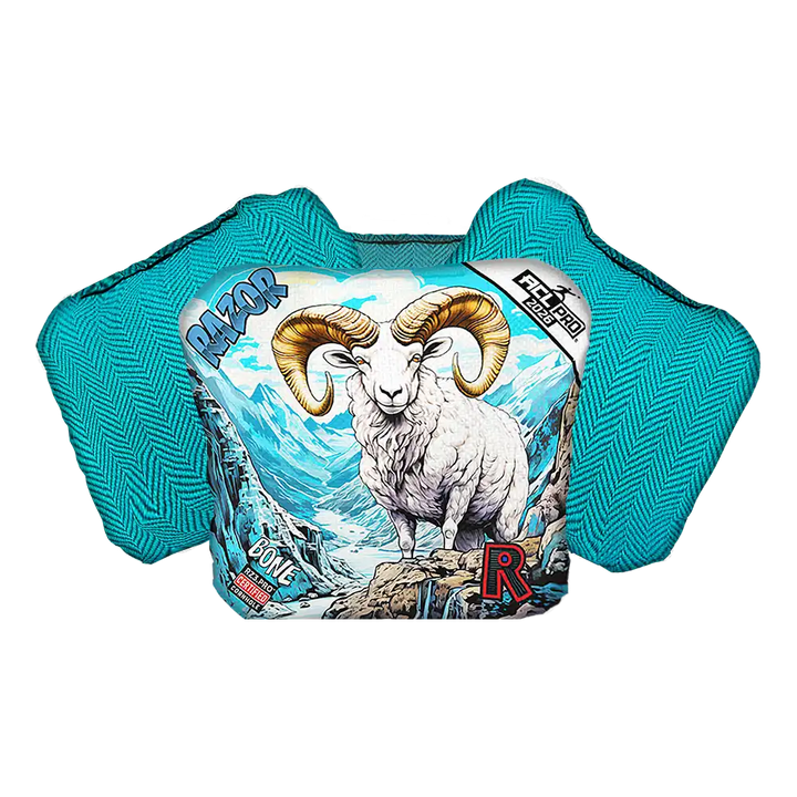 Bone | Alaskan Dall Sheep | ACL PRO Razor Cornhole Bags