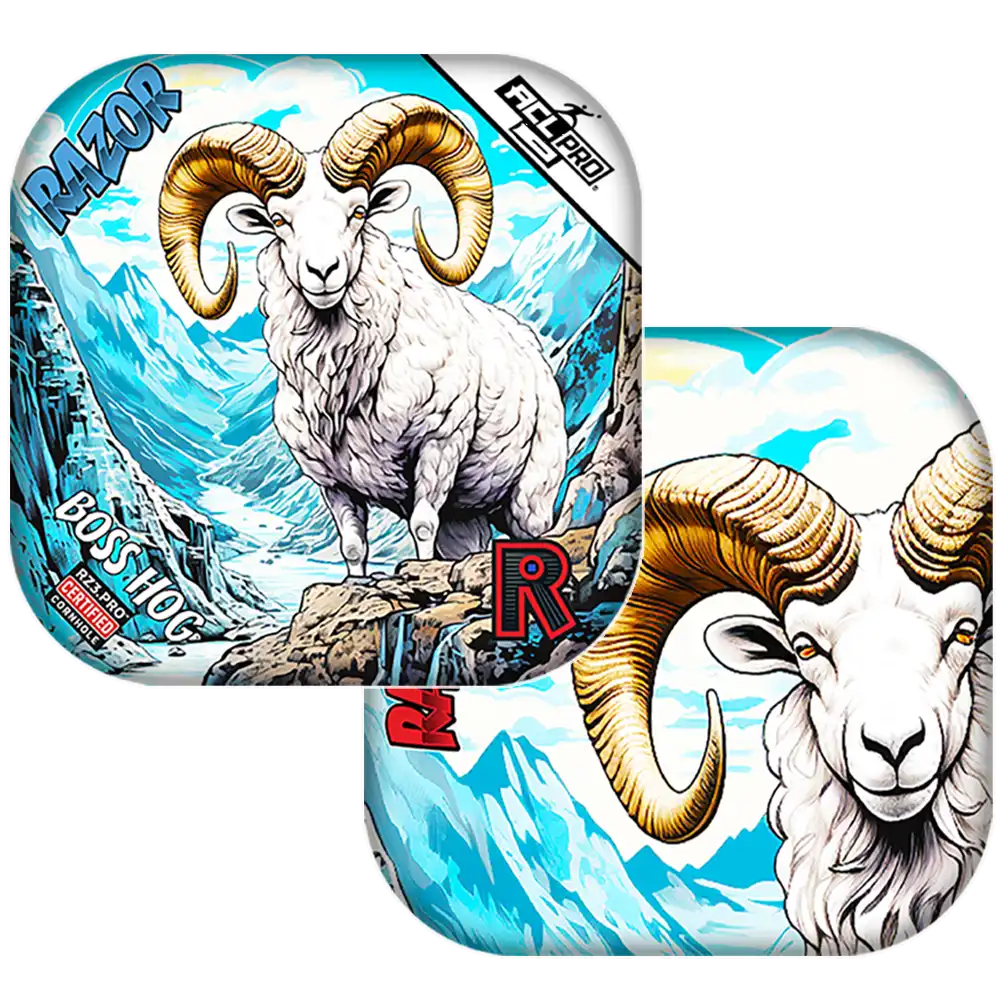 Boss Hog | Alaskan Dall Sheep | ACL PRO Razor Cornhole Bags