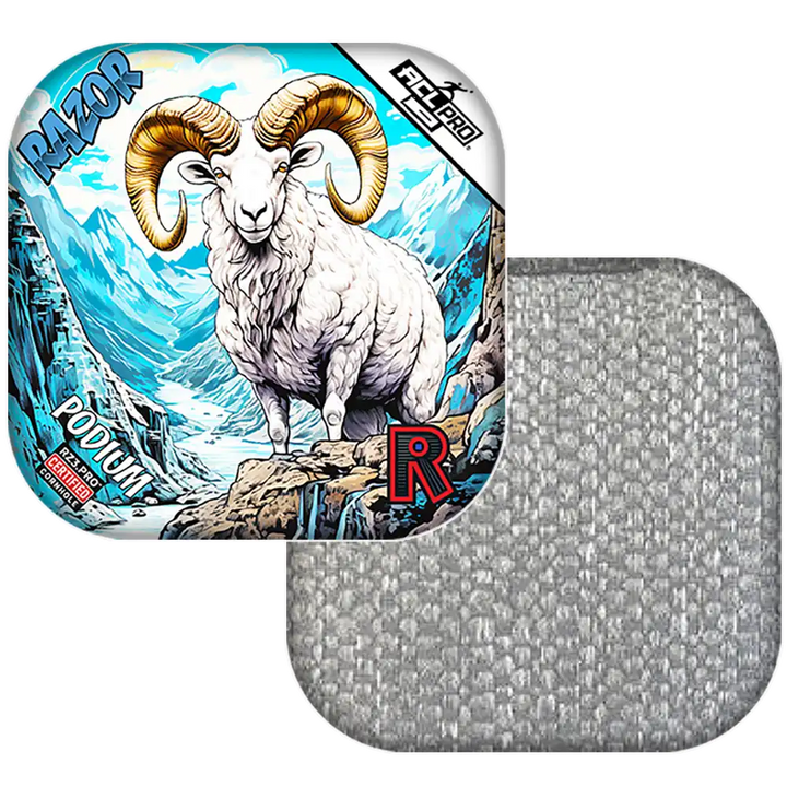 Podium | Alaskan Dall Sheep | ACL PRO Razor Cornhole Bags