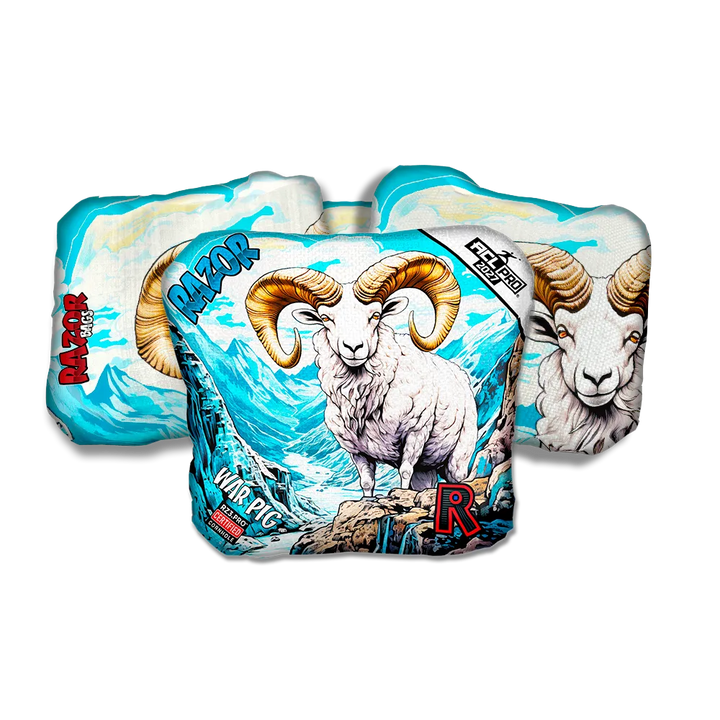 War Pig PRO Alaskan Dall Sheep Cornhole Bags
