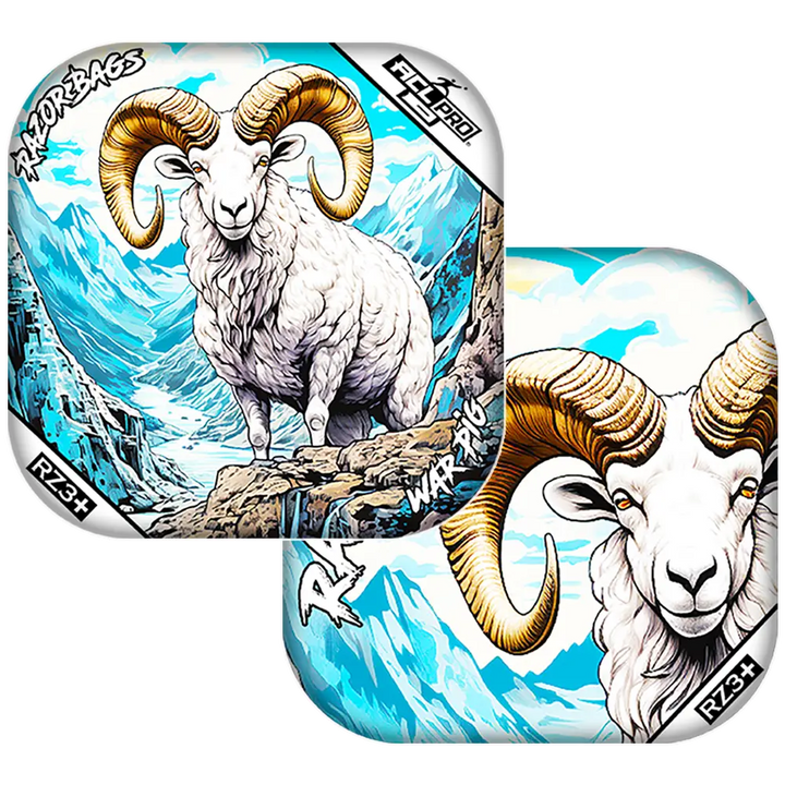 War Pig | Alaskan Dall Sheep | ACL PRO Razor Cornhole Bags