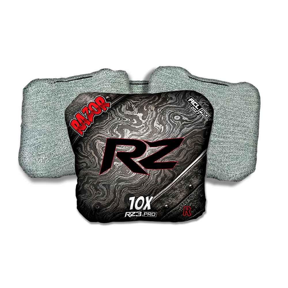 10 X PRO Damascus RZ Light Back Cornhole Bags