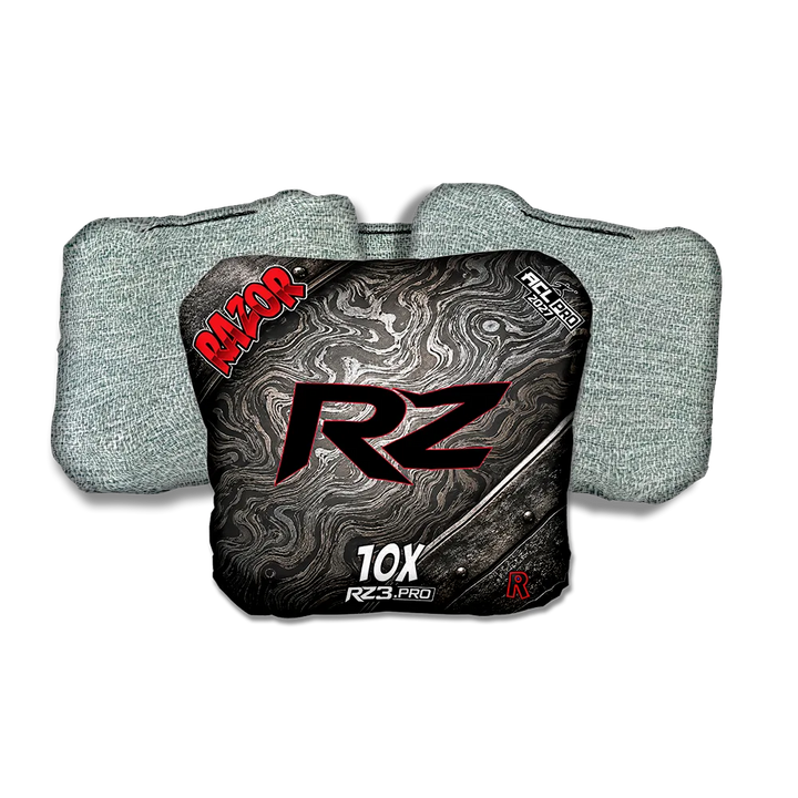 10 X PRO Damascus RZ Light Back Cornhole Bags