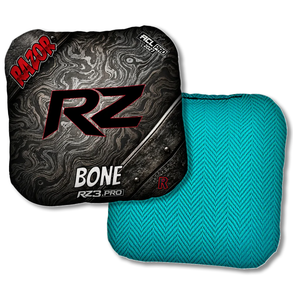 Bone PRO Damascus RZ Teal Back Product View