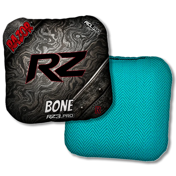 Bone PRO Damascus RZ Teal Back Product View