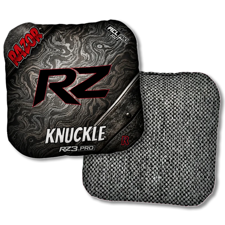 Knuckle PRO Damascus RZ Gray Back Product View