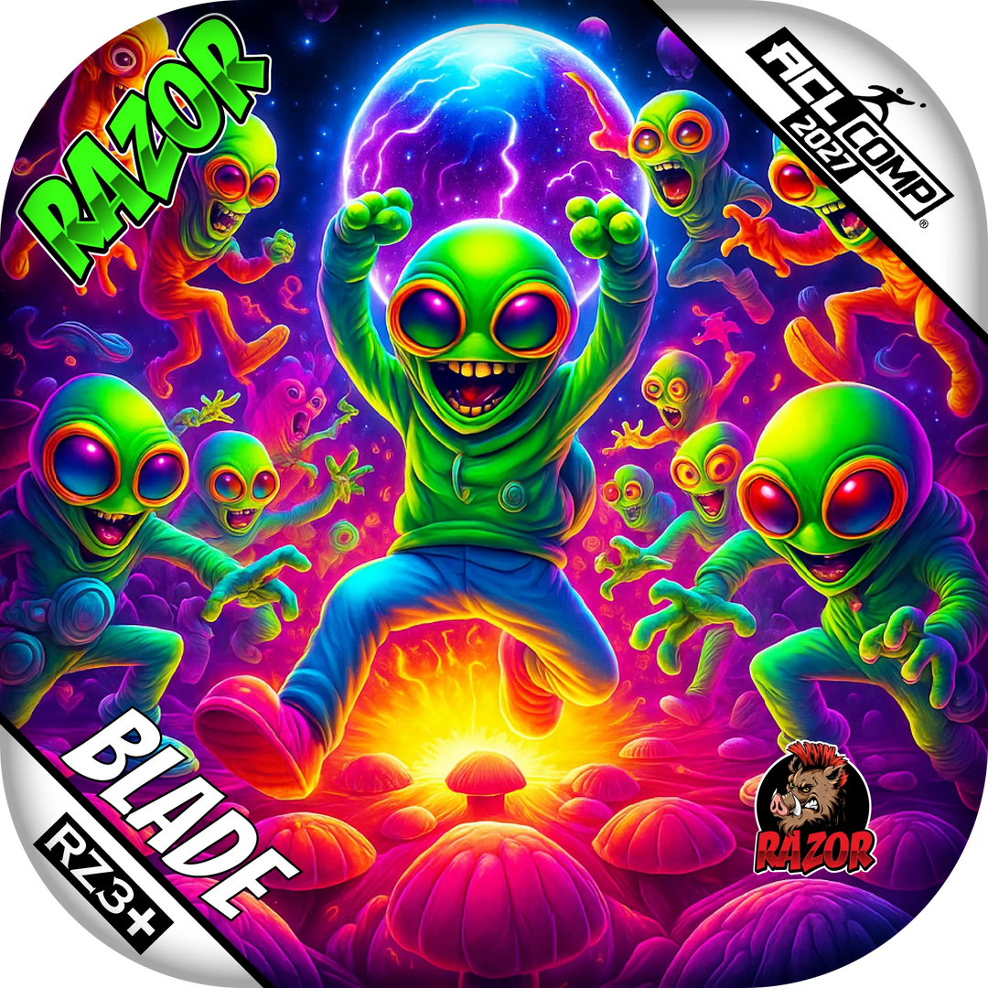 Blade COMP Alien Dance Party Cornhole Bags