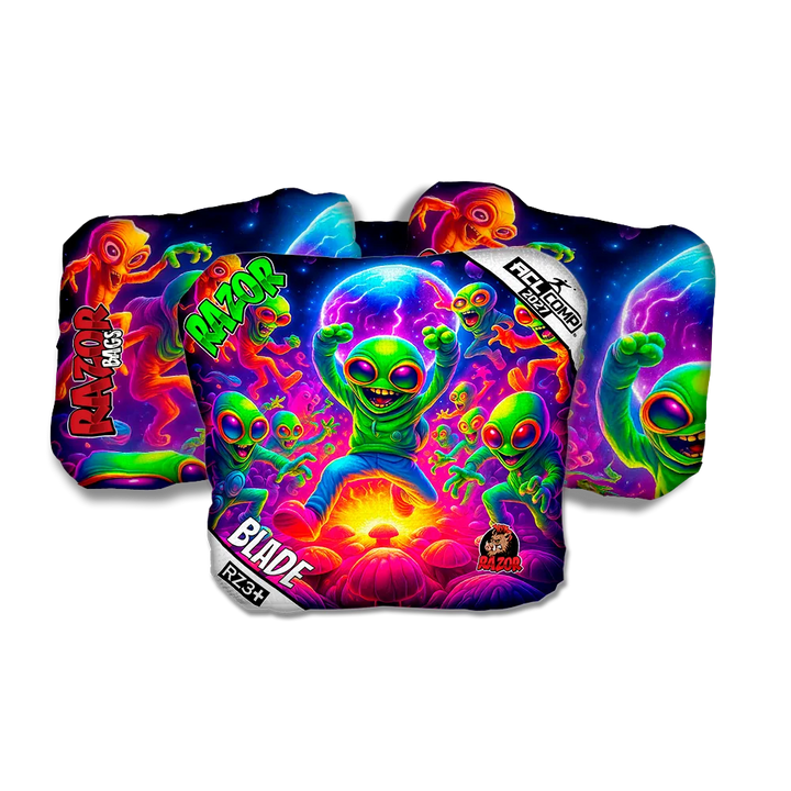 Blade COMP Alien Dance Party Cornhole Bags