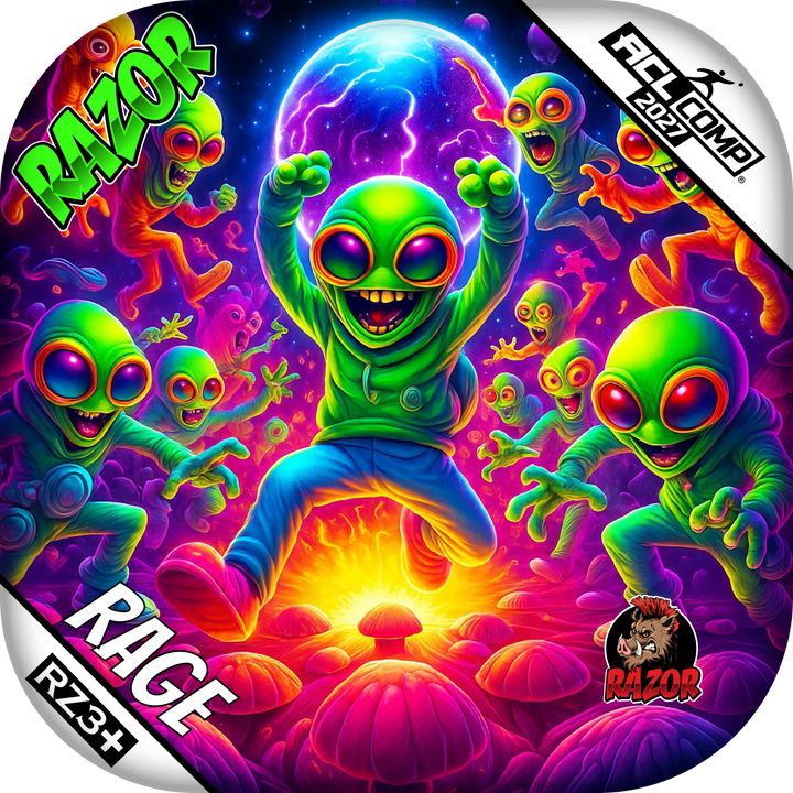 Rage COMP Alien Dance Party Cornhole Bags