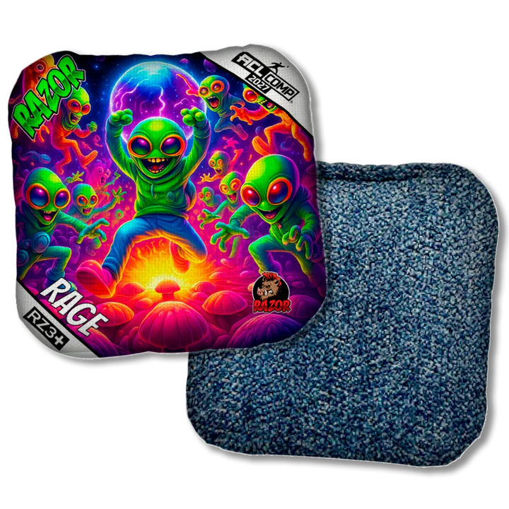 Rage COMP Alien Dance Party Blue Back Product View