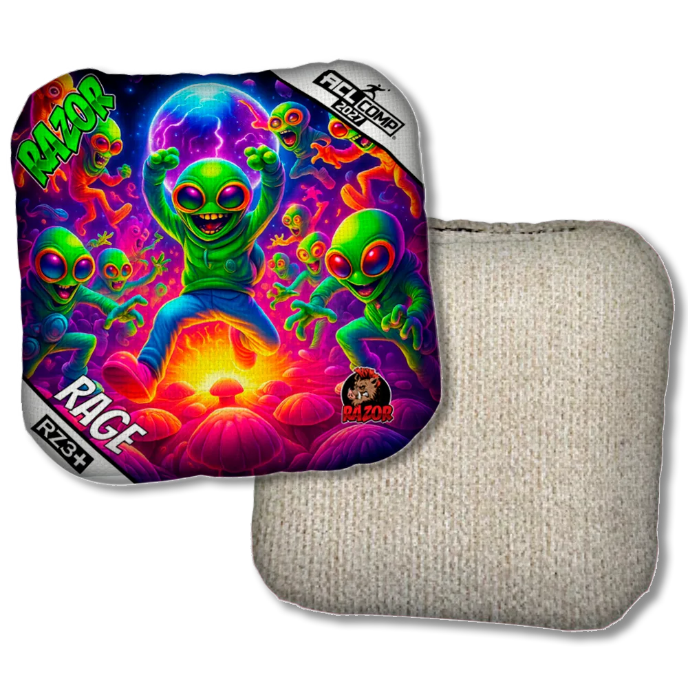 Rage COMP Alien Dance Party Tan Back Product View