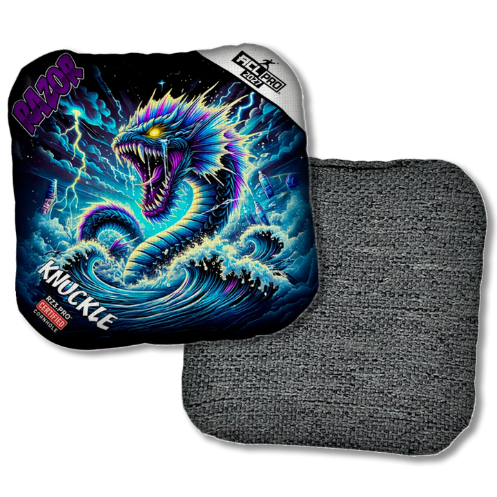 Knuckle PRO Dark Current Purple Series Black Back Product View