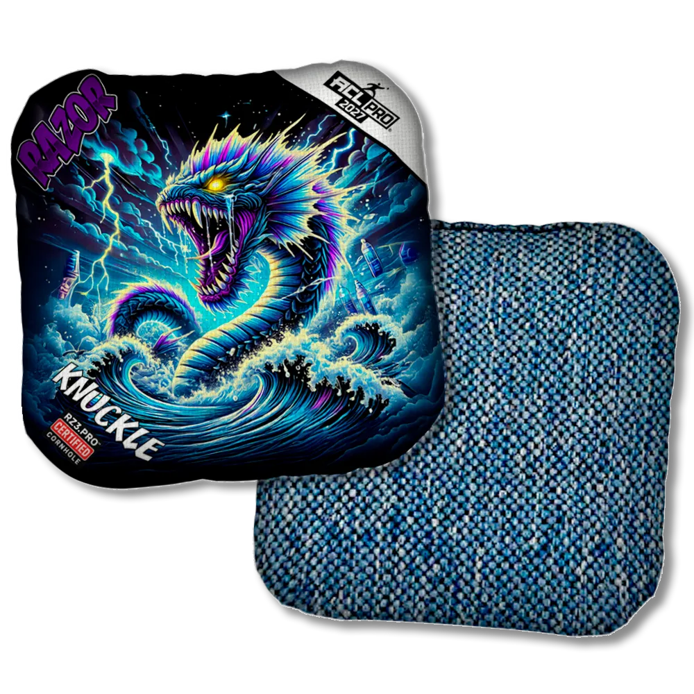 Knuckle PRO Dark Current Purple Series Blue Back Product View