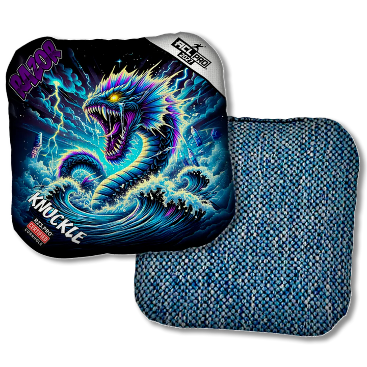 Knuckle PRO Dark Current Purple Series Blue Back Product View
